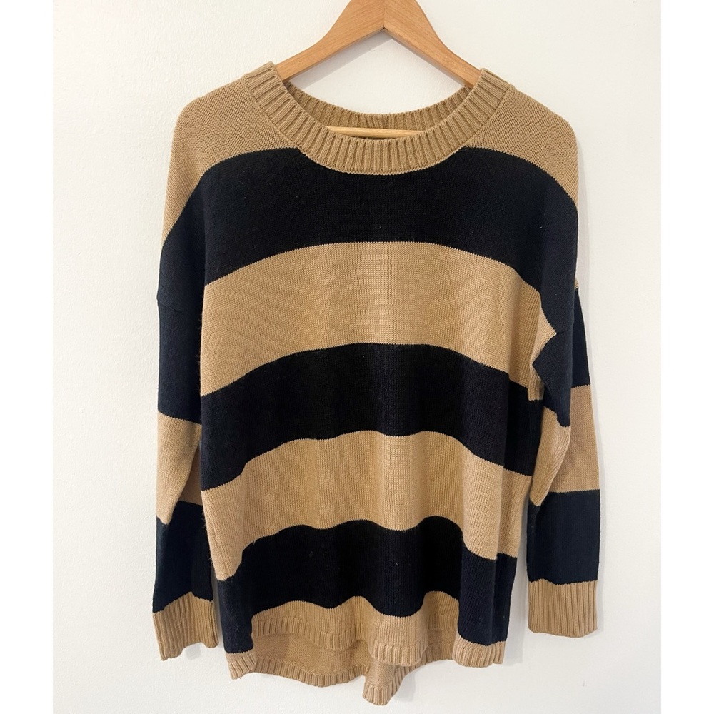 Oversized Striped Sweater